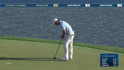 Michael Kim | Round 2 | 17th hole | Shot 4 | 2025 THE PLAYERS