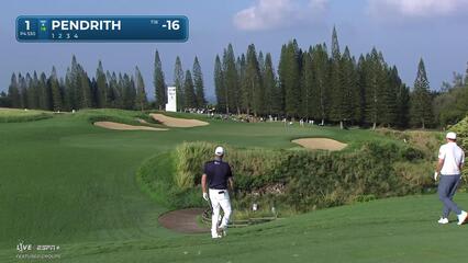 Taylor Pendrith | Round 4 | 1st hole | Shot 2 | 2025 The Sentry