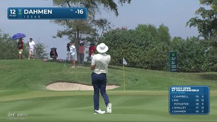Joel Dahmen | Round 4 | 12th hole | Shot 3 | 2025 Mexico Open