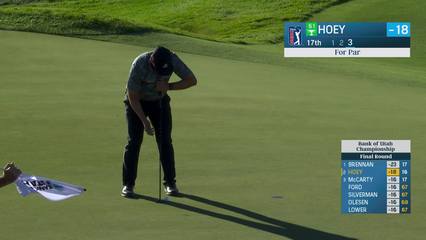 Rico Hoey | Round 4 | 17th hole | Shot 3 | 2025 Bank of Utah