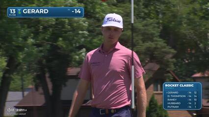 Ryan Gerard | Round 3 | 13th hole | Shot 4 | 2025 Rocket Classic