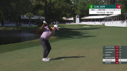 Si Woo Kim | Round 3 | 15th hole | Shot 3 | 2026 RBC Heritage