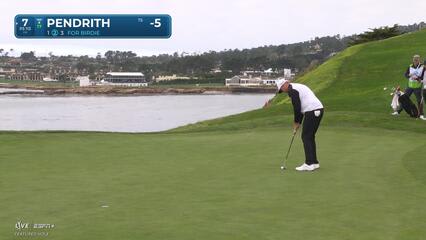 Taylor Pendrith | Round 1 | 7th hole | Shot NaN | 2025 AT&T Pebble Beach