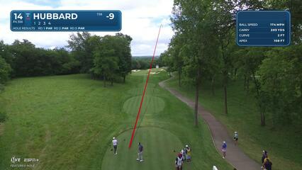 Mark Hubbard | Round 4 | 14th hole | Shot 1 | 2025 John Deere