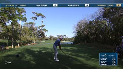 Cameron Young | Round 1 | 5th hole | Shot 1 | 2025 THE PLAYERS