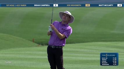 Joe Highsmith | Round 2 | 1st hole | Shot 2 | 2025 THE PLAYERS