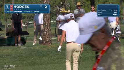 Lee Hodges | Round 3 | 7th hole | Shot 2 | 2026 Valspar