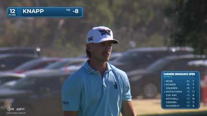 Jake Knapp | Round 3 | 12th hole | Shot 2 | 2026 Farmers