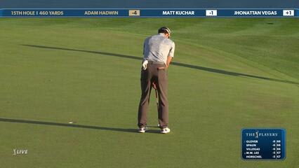 Adam Hadwin | Round 1 | 15th hole | Shot 4 | 2025 THE PLAYERS