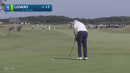 Shane Lowry | Round 1 | 12th hole | Shot 5 | 2026 Genesis Scottish Open