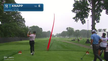 Jake Knapp | Round 2 | 12th hole | Shot 1 | 2025 Rocket Classic