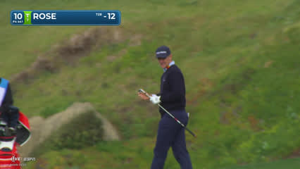 Justin Rose | Round 4 | 10th hole | Shot 2 | 2026 AT&T Pebble Beach
