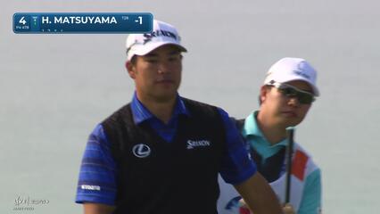 Hideki Matsuyama | Round 3 | 4th hole | Shot 4 | 2025 Farmers