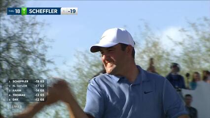 Scottie Scheffler | 2023 WM Phoenix Open | Round 4 | 18th hole | Shot 4
