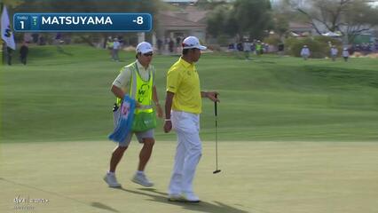 Hideki Matsuyama | Round 4 | 1st hole | Shot 4 | 2025 WM Phoenix Open