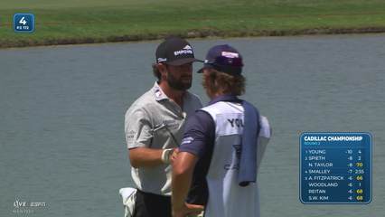 Cameron Young | Round 2 | 4th hole | Shot 3 | 2026 Cadillac