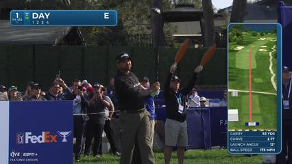 Jason Day | Round 1 | 1st hole | Shot 1 | 2025 Farmers