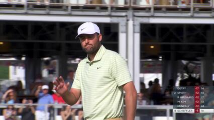 Scottie Scheffler | Round 3 | 17th hole | Shot 3 | 2025 WM Phoenix Open
