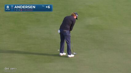 Mason Andersen | Round 4 | 8th hole | Shot 4 | 2025 Valspar
