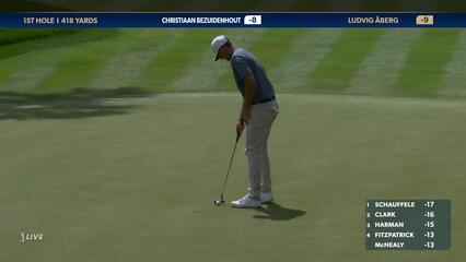 Ludvig Aberg | 2024 THE PLAYERS | Round 4 | 1st hole | Shot 4