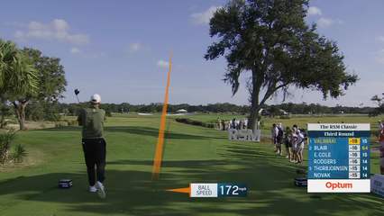 Sami Valimaki | Round 3 | 16th hole | Shot 1 | 2025 The RSM Classic