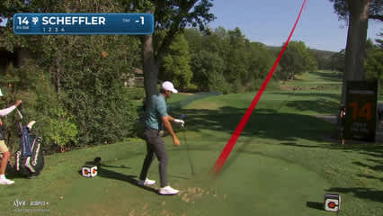 Scottie Scheffler | Round 1 | 14th hole | Shot 1 | 2025 Procore