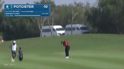 Aldrich Potgieter | Round 2 | 8th hole | Shot 2 | 2025 Mexico Open