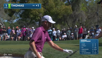 Justin Thomas | Round 2 | 1st hole | Shot 3 | 2026 Valspar