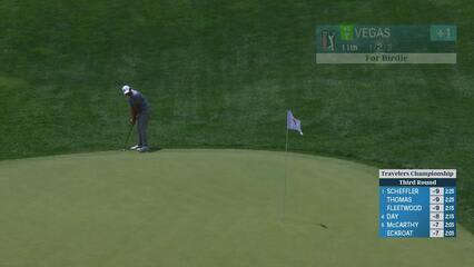 Jhonattan Vegas | Round 3 | 11th hole | Shot 2 | 2025 Travelers