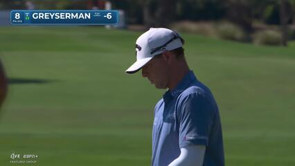 Max Greyserman | Round 2 | 8th hole | Shot 4 | 2025 Cognizant Classic