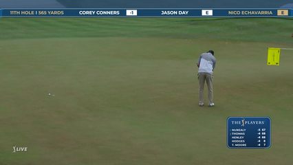 Nico Echavarria | Round 1 | 11th hole | Shot 6 | 2026 THE PLAYERS