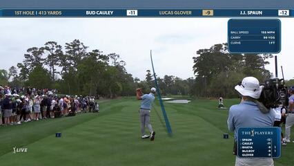 Lucas Glover | Round 4 | 1st hole | Shot 1 | 2025 THE PLAYERS