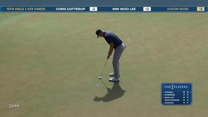 Justin Rose | Round 2 | 15th hole | Shot 4 | 2026 THE PLAYERS