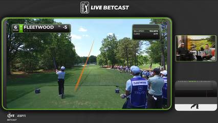 Tommy Fleetwood | Round 2 | 6th hole | Shot 1 | 2026 Truist Championship