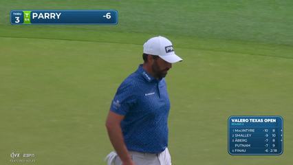 John Parry | Round 2 | 3rd hole | Shot 3 | 2026 Valero