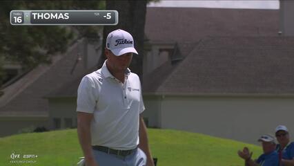 Justin Thomas | Round 4 | 16th hole | Shot 5 | 2025 FedEx St. Jude