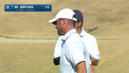 Wesley Bryan | Round 1 | 16th hole | Shot 4 | 2025 The American Express