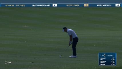 Justin Lower | Round 1 | 9th hole | Shot 3 | 2025 THE PLAYERS