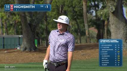Joe Highsmith | Round 2 | 11th hole | Shot 2 | 2026 Cognizant Classic