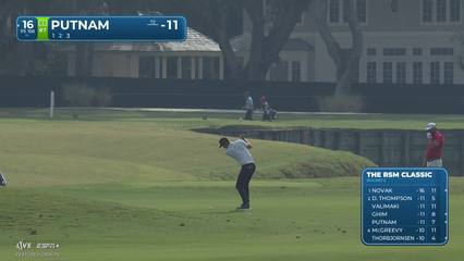 Andrew Putnam | Round 2 | 17th hole | Shot 2 | 2025 The RSM Classic
