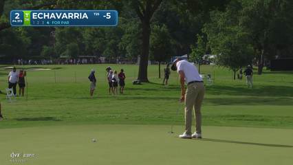 Nico Echavarria | Round 3 | 2nd hole | Shot 5 | 2026 Charles Schwab