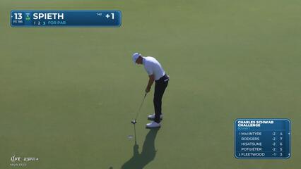 Jordan Spieth | Round 1 | 13th hole | Shot 3 | 2025 Charles Schwab