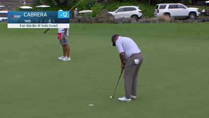 Ángel Cabrera | Round 2 | 14th hole | Shot 4 | 2026 Mitsubishi