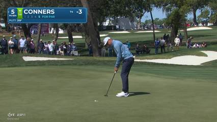 Corey Conners | Round 1 | 5th hole | Shot 5 | 2026 Valspar