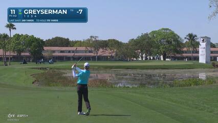 Max Greyserman | Round 3 | 11th hole | Shot 2 | 2025 Cognizant Classic