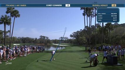 Russell Henley | Round 3 | 7th hole | Shot 1 | 2025 THE PLAYERS