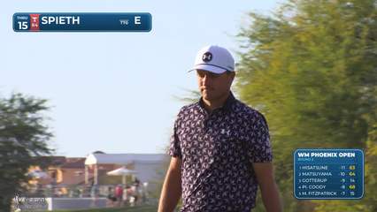Jordan Spieth | Round 2 | 15th hole | Shot 5 | 2026 WM Phoenix Open