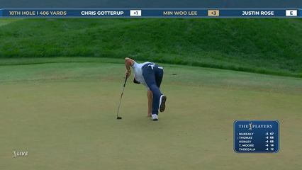 Min Woo Lee | Round 1 | 10th hole | Shot 4 | 2026 THE PLAYERS