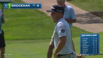 Jacob Bridgeman | Round 2 | 11th hole | Shot 4 | 2026 John Deere