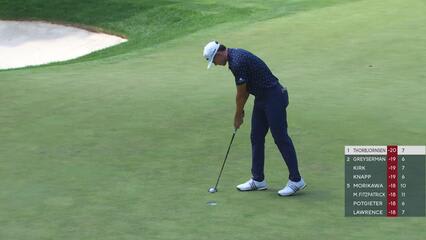 Michael Thorbjornsen | Round 4 | 8th hole | Shot 5 | 2025 Rocket Classic